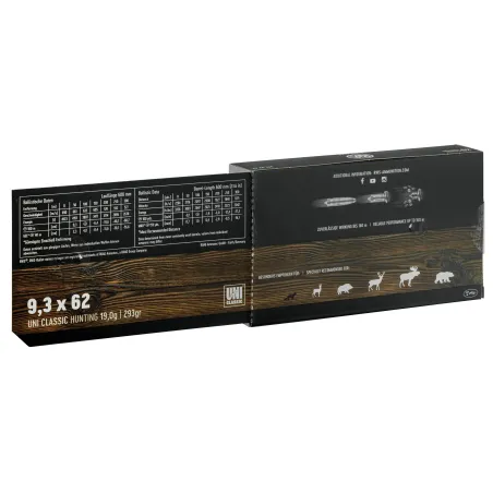 Balles RWS 9,3x62 - Uni Classic 293 gr 