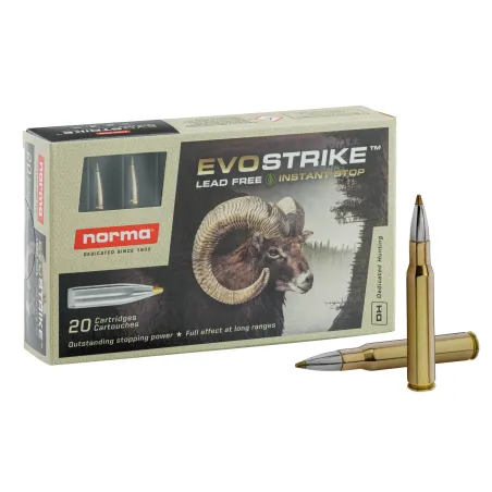Balles Norma 30-06 - Evostrike 139 gr