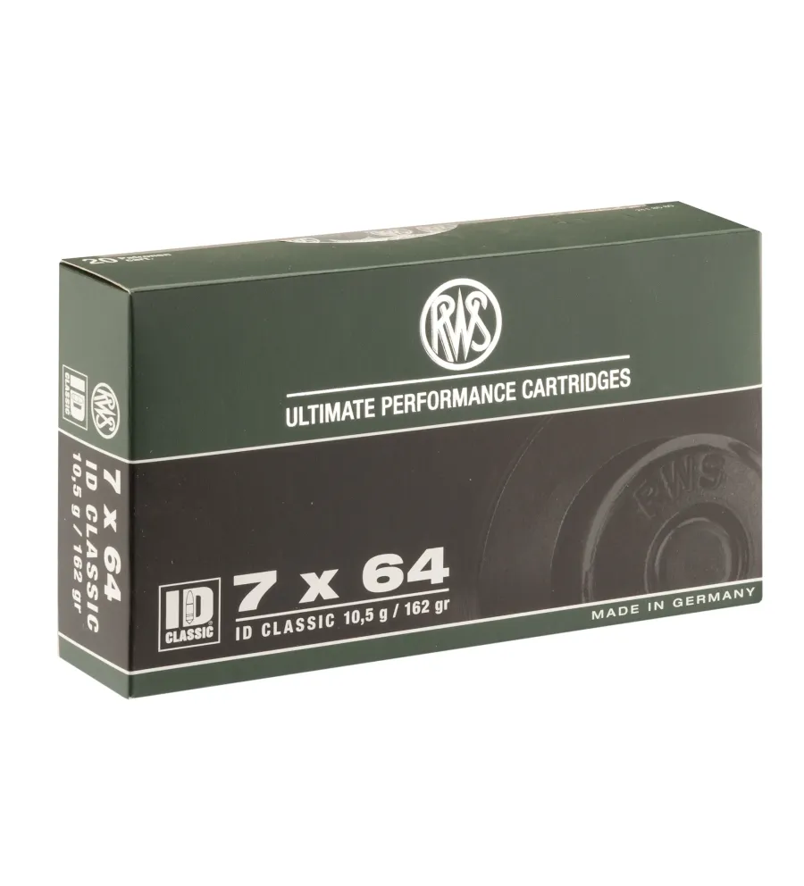Balles RWS 7x64 - ID Classic 162 gr