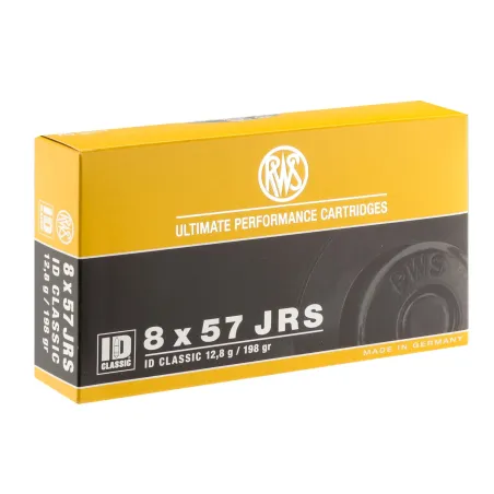 Balles RWS 8x57 JRS - ID Classic 198 gr  
