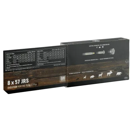 Balles RWS 8x57 JRS - Evo 200 gr 