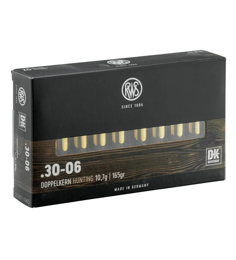 Balles RWS 30-06 - DK 165 gr 