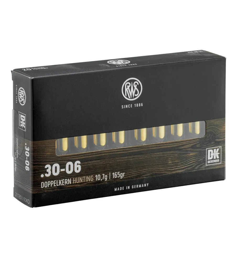Balles RWS 30-06 - DK 165 gr 