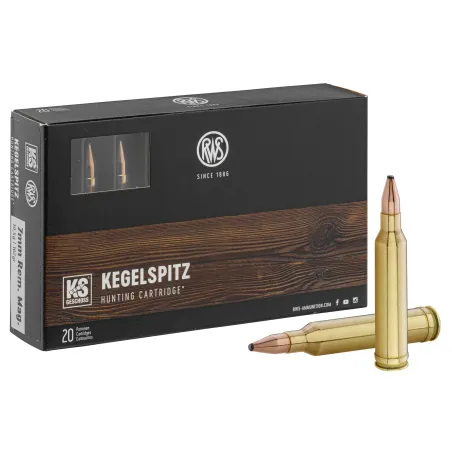 Balles RWS 7 RM - KS Pointe Conique 162 gr 