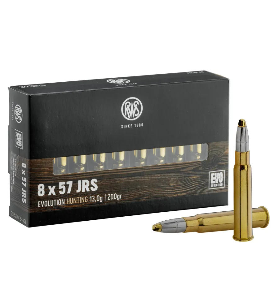 Balles RWS 8x57 JRS - Evo 200 gr Balles RWS 8x57 JRS - Evo 200 gr