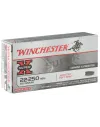 Balles Winchester 22-250 - Super X JSP 55 gr 