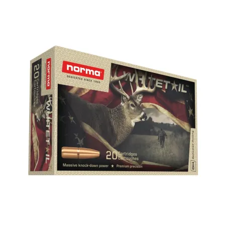 Balles Norma 308 Win - Whitetail 180 gr