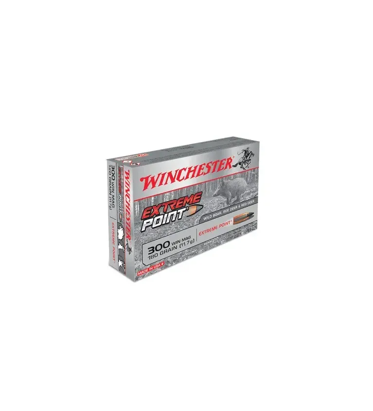 Balles Winchester 300 WM - Extreme Point 180 gr