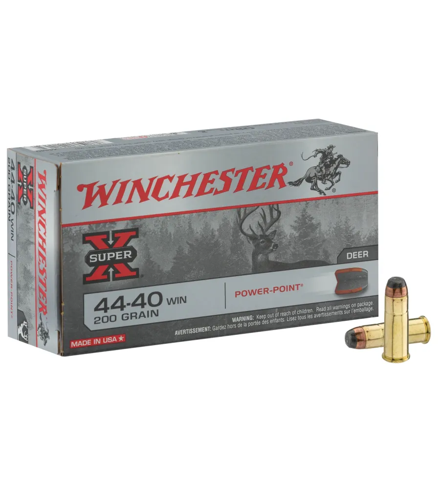 Balles Winchester 44-40 - Super X Cow Boy Flat Nose 225 gr