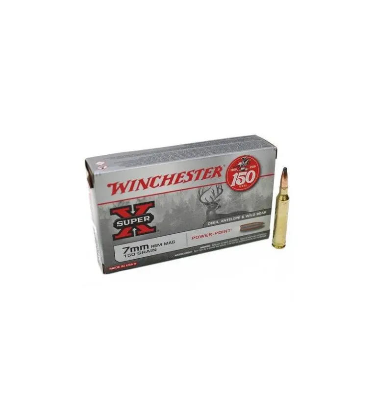 Balles Winchester 7 RM - Power Point 150 gr