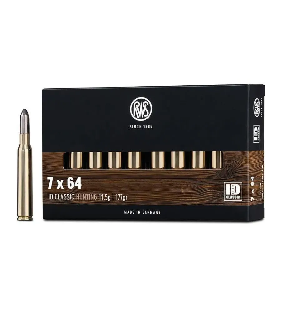 Balles RWS 7x64 - ID Classic 177 gr