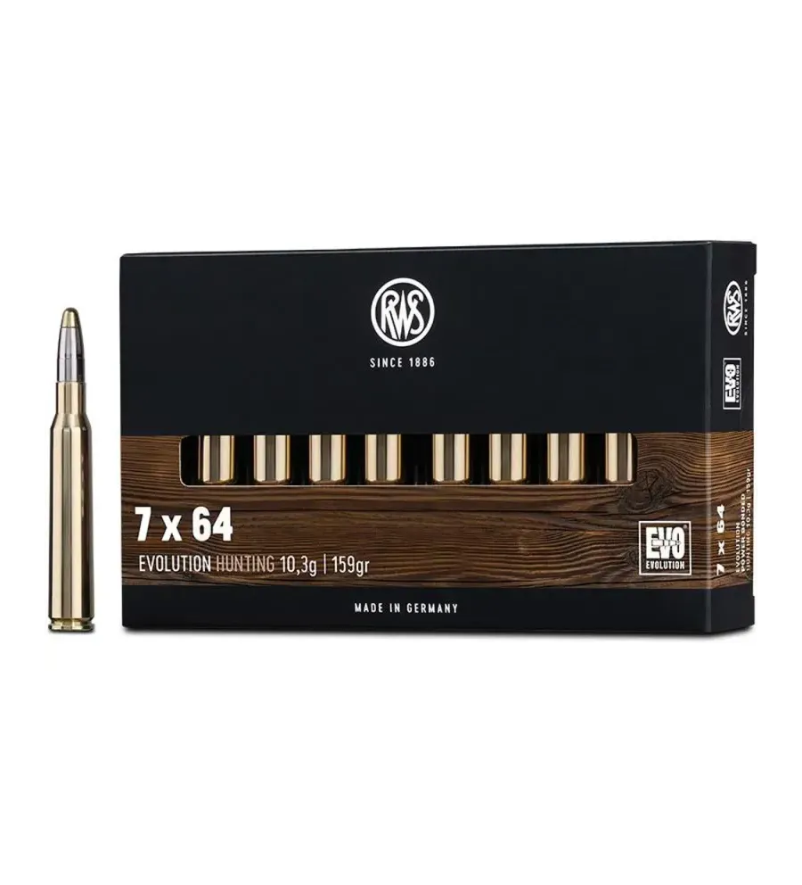 Balles RWS 7x64 - EVO 159 gr