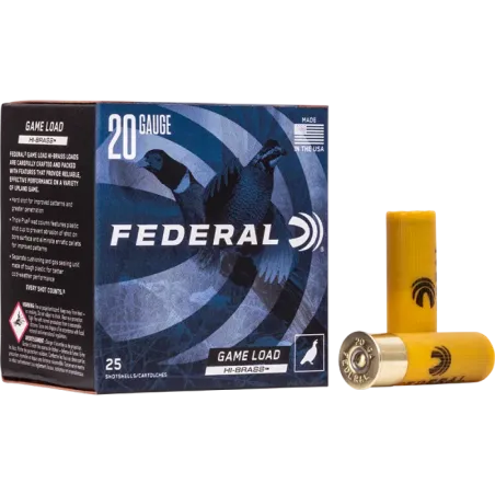 Cartouches Federal Game Load 36 gr - Cal. 20/76 