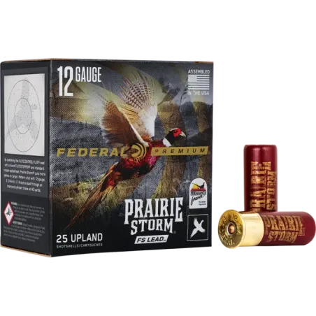 Cartouches Federal Prairie Storm 36 gr - Cal. 12/70 