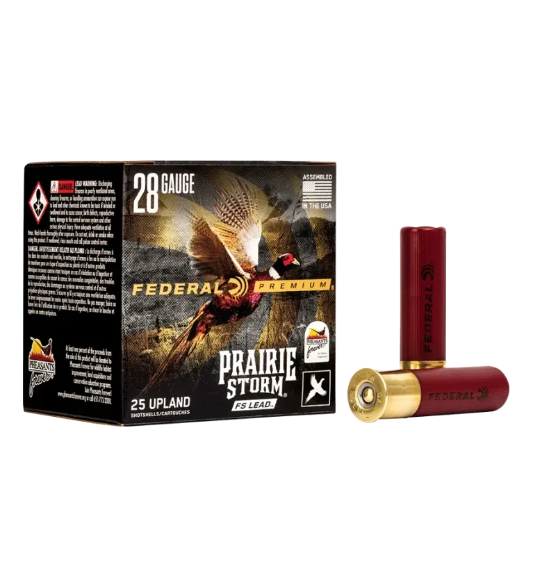 Cartouches Federal Prairie Storm 25 gr - Cal. 28/76 