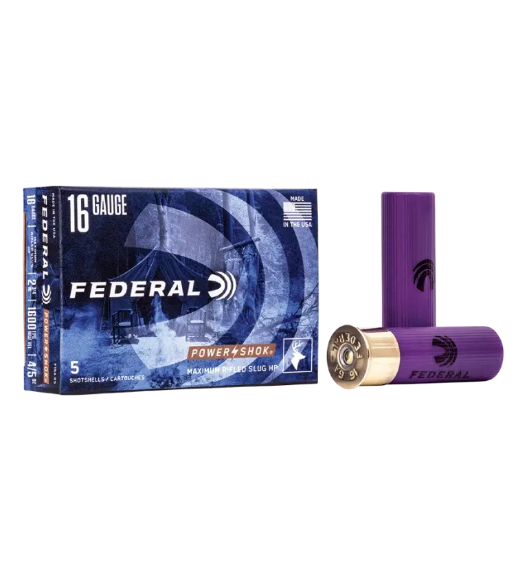 Balles Federal Power-Shok 23 gr - Cal. 16/70 