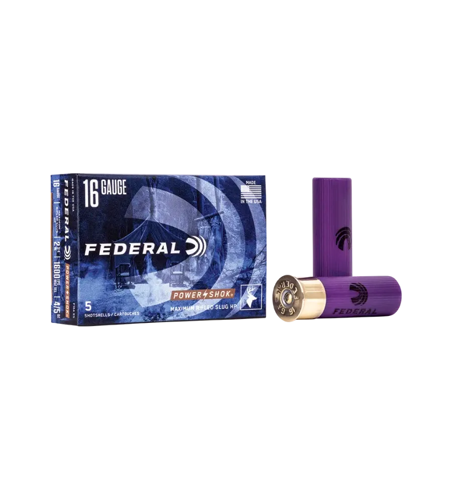 Balles Federal Power-Shok 23 gr - Cal. 16/70 