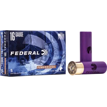 Balles Federal Power-Shok 23 gr - Cal. 16/70 
