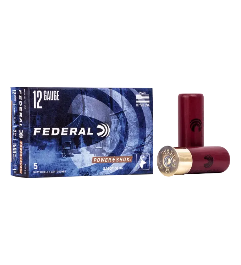 Balles Federal Power-Shok Sabot Slug 28 gr - Cal. 12/70 