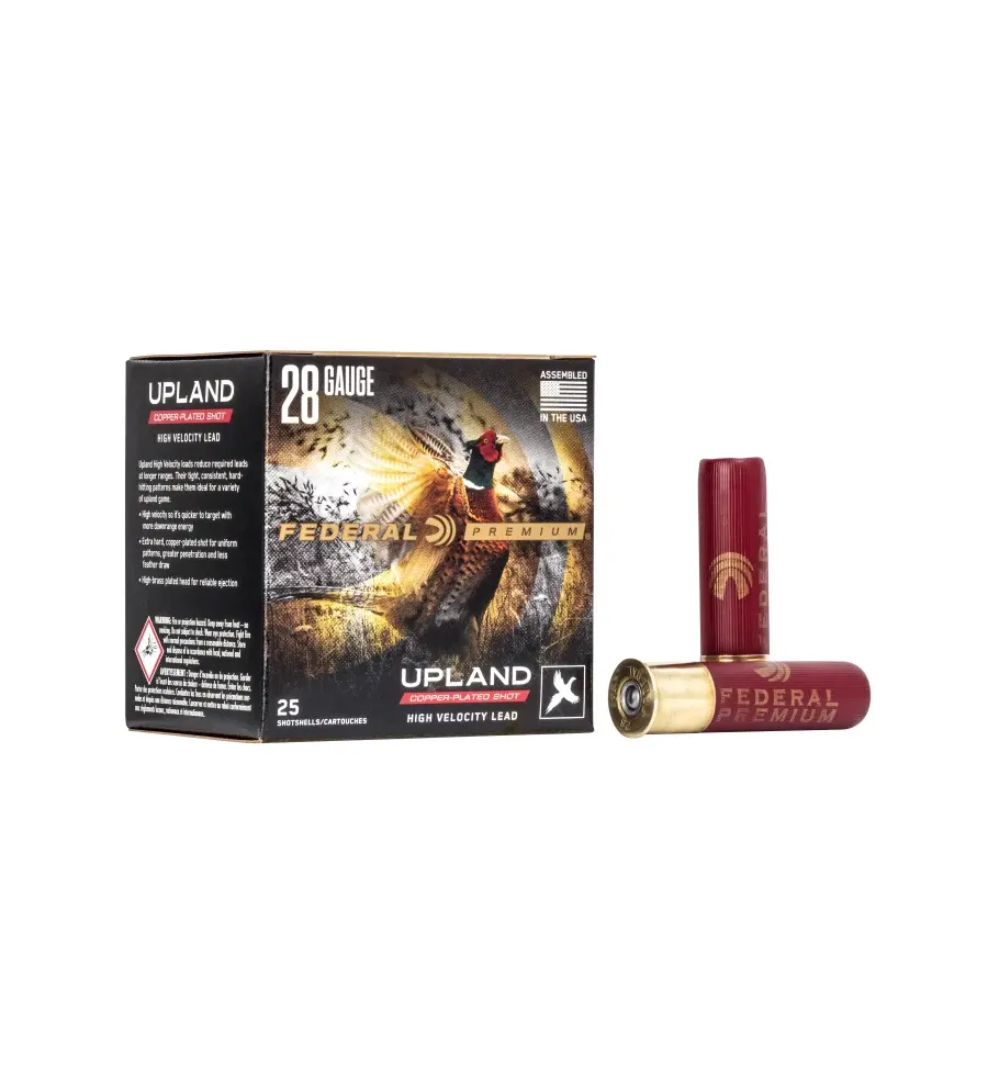 Cartouches Federal Upland 21 gr Cuivré - Cal. 28/70 
