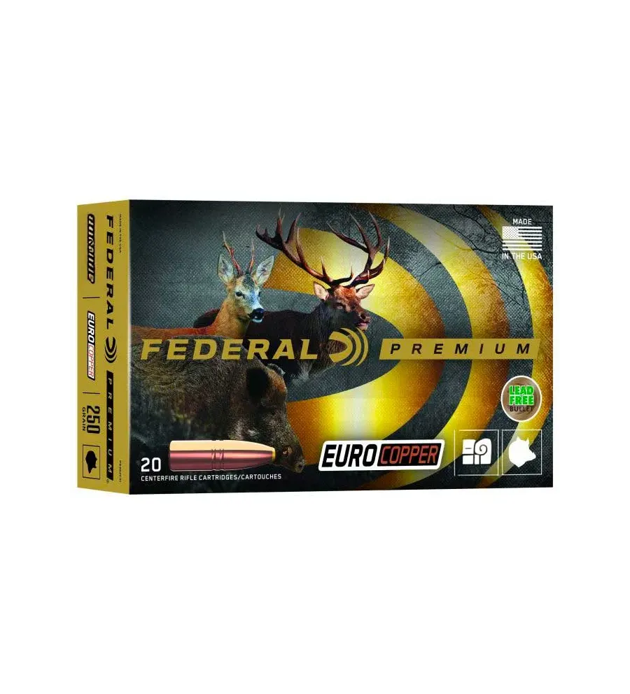 Balles Federal Prenium Euro Copper - Cal. 300 Win Mag - 165 gr 
