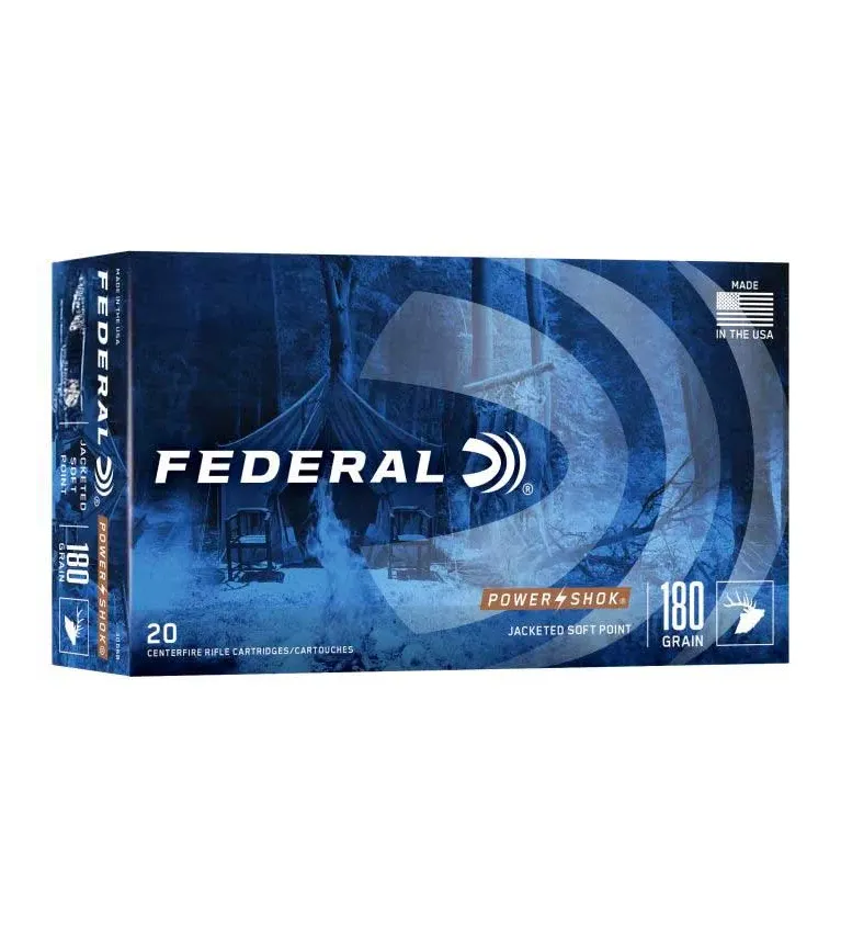 Balles Federal Power Shock - Cal. 270 Win - 150 gr 