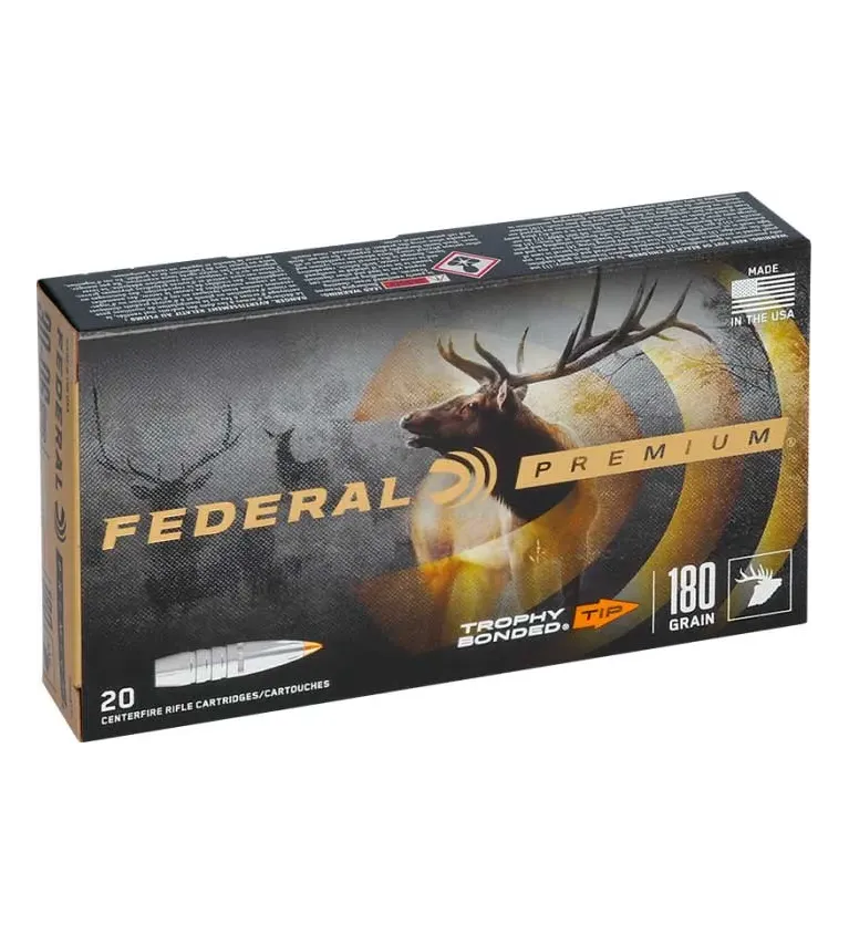 Balles Federal Prenium Ogive Trophy Bonded Tip - Cal. 300 Win Mag - 165 gr 