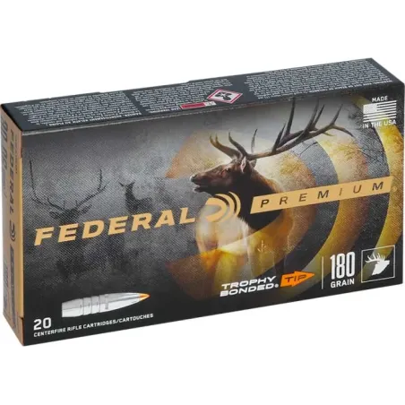 Balles Federal Prenium Ogive Trophy Bonded Tip - Cal. 308 Win - 180 gr 