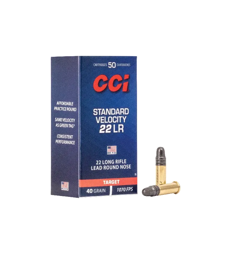 Balles 22 LR CCI Standard Velocity - 40 gr x2000 