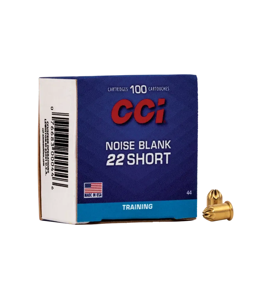 Balles 22 Short CCI à blanc 