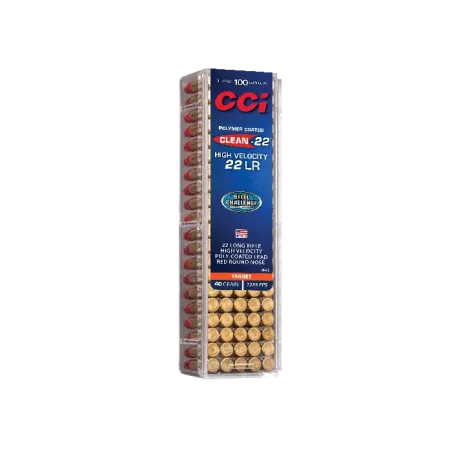 Balles 22 LR CCI Clean-22 High Velocity - 40 gr 