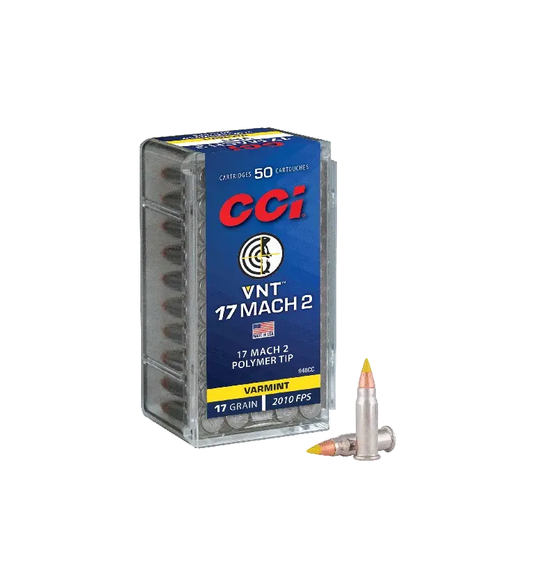 Balles CCI VNT - Cal. 17 HMR - 17 gr 