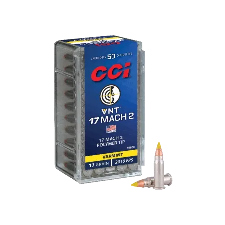 Balles CCI VNT - Cal. 17 HMR - 17 gr 