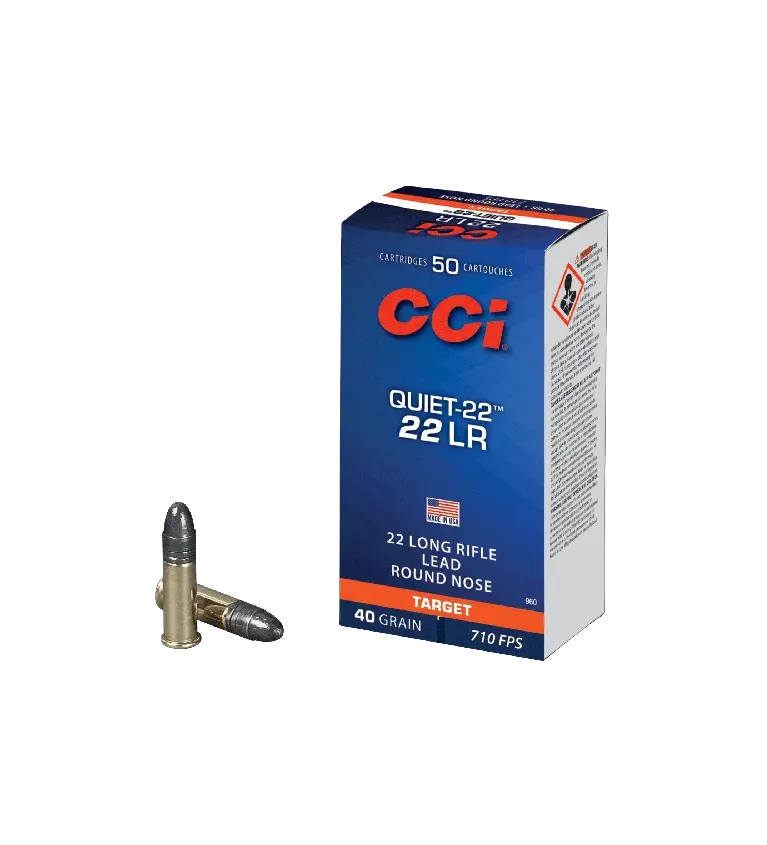Balles 22 LR CCI Quiet-22 