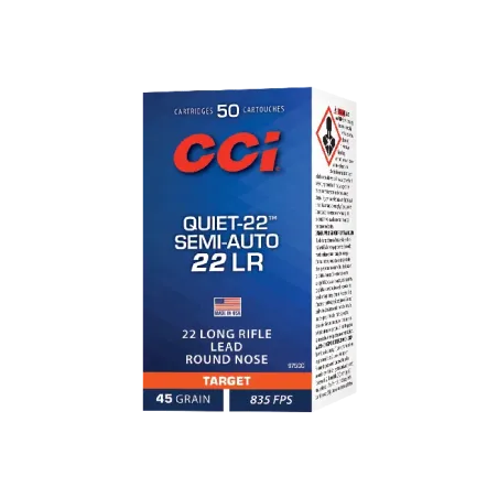 Balles 22 LR CCI Quiet-22 Semi-auto 