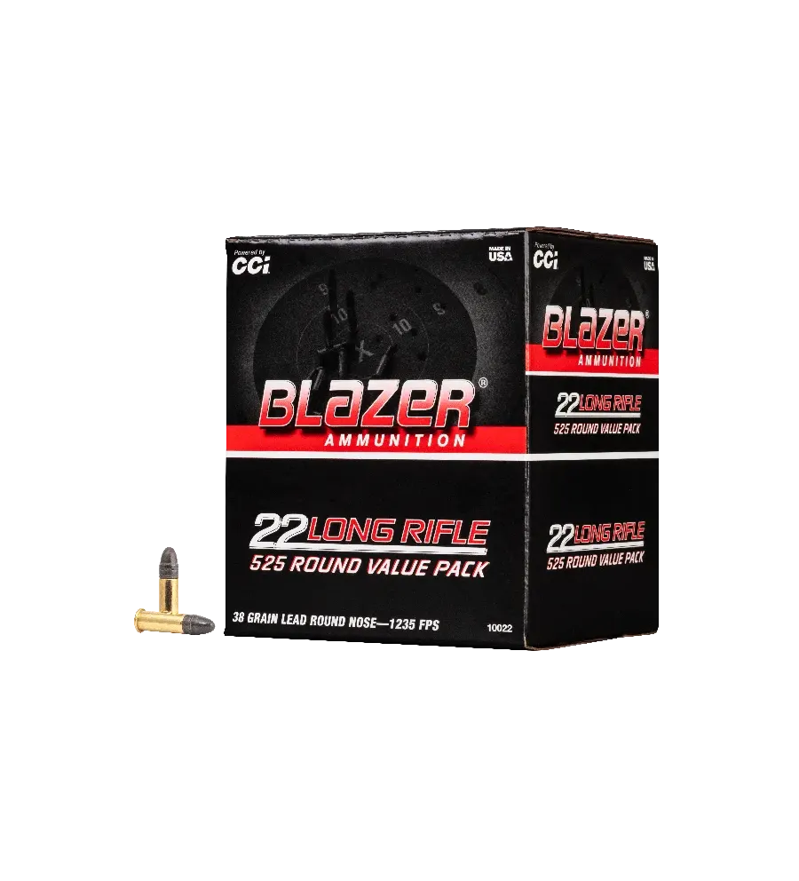 Balles 22 LR CCI Blazer - 38 gr x525 
