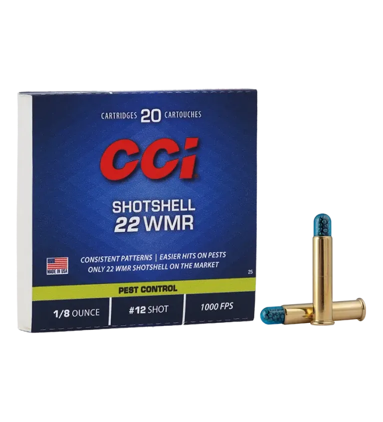 Balles 22 WMR CCI Shotshell Plomb 12 - Tout-Chasse.fr