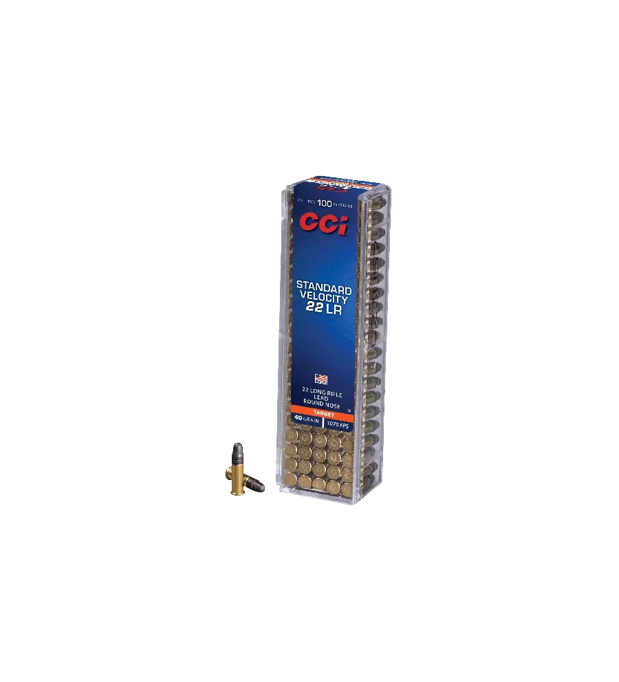 Balles 22 LR CCI Green Tag - 40 gr - Tout-Chasse.fr