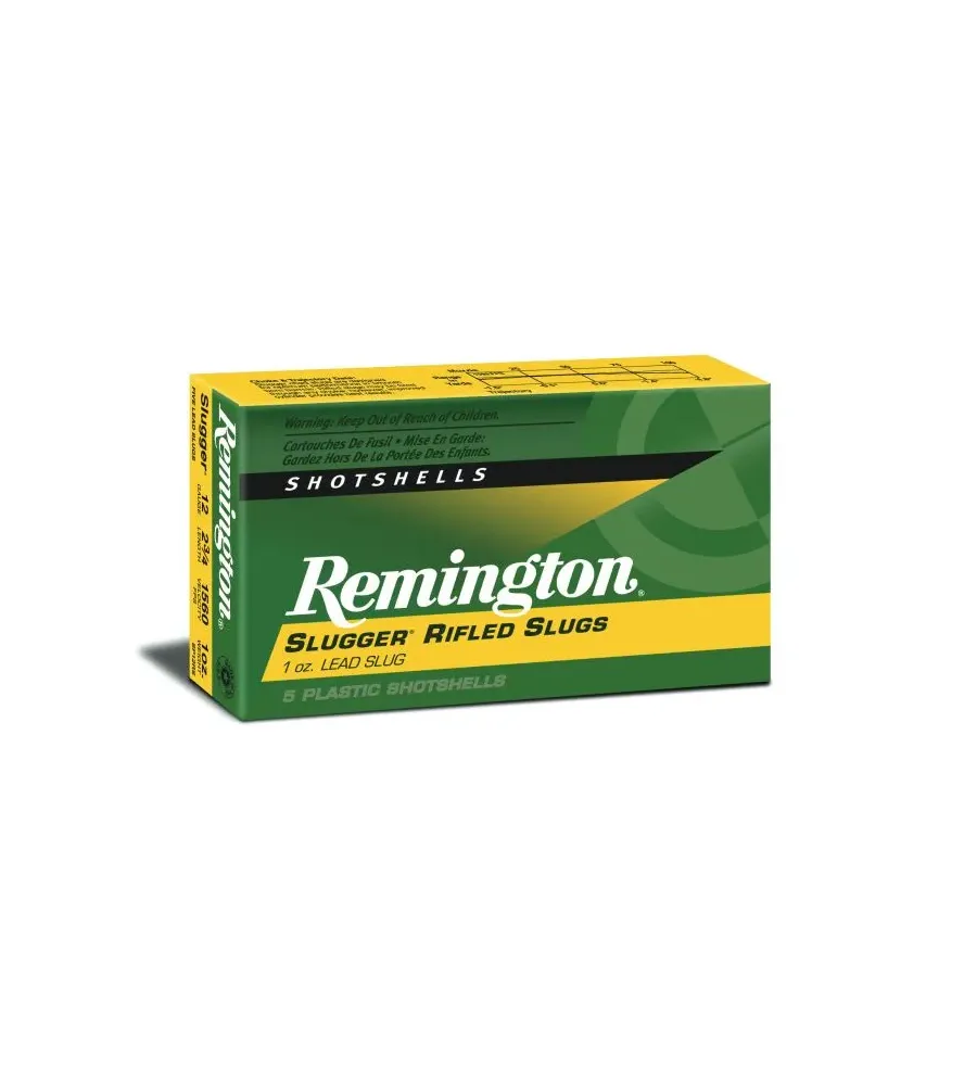 Balles Remington Slugger Magnum 28,5 gr - Cal. 12/76 