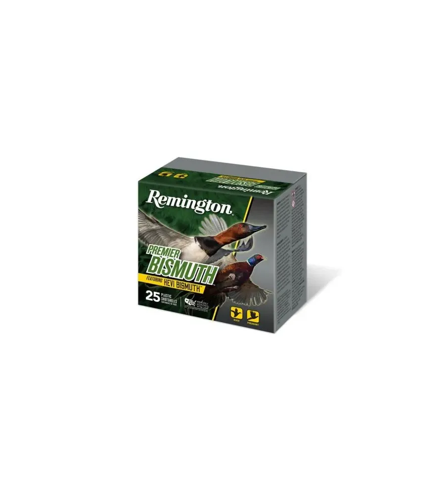 Cartouches Remington Premier Bismuth 35 gr - Cal. 12/70 