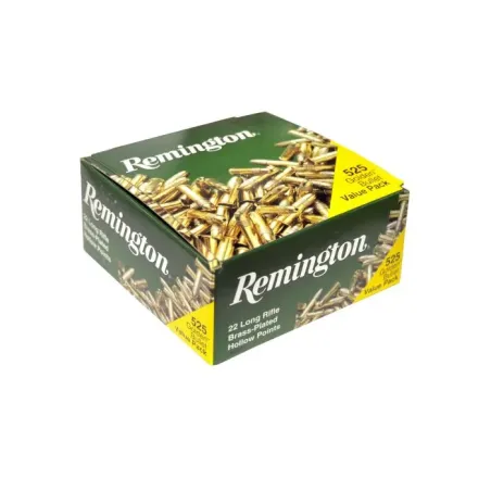 Balles 22 LR Remington Golden Bullet Pointe Creuse HP - 36 gr x525 