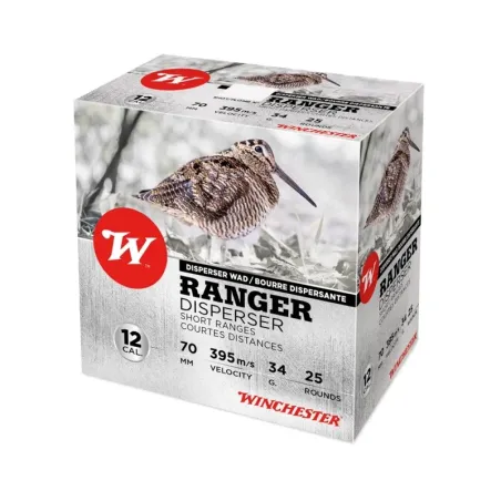 Cartouches Winchester Ranger Disperser 34 gr Cal. 12 - Tout-Chasse.fr