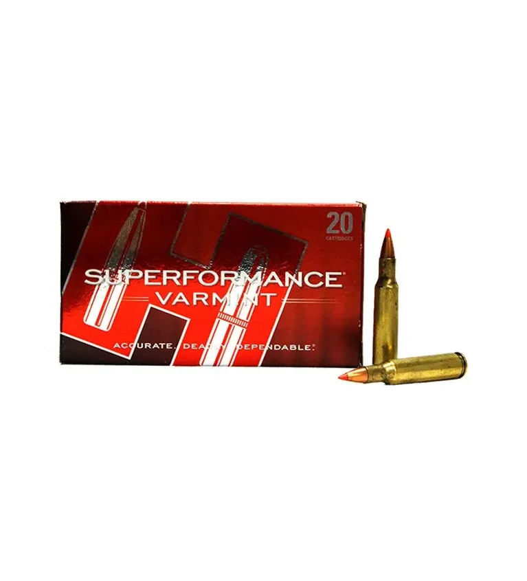 Balles Hornady Superformance Varmint 222 Rem 33 gr 