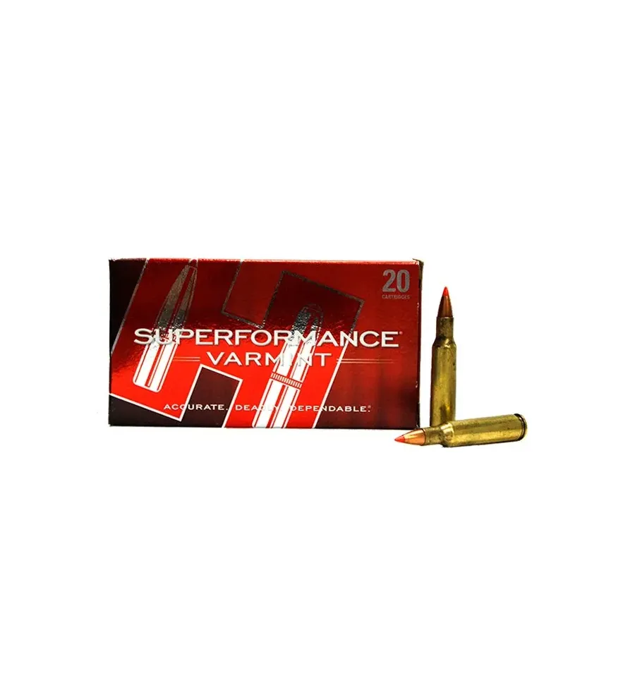 Balles Hornady Superformance Varmint 222 Rem 33 gr 