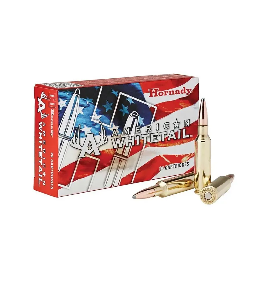Balles Hornady American Whitetail 270 Win 140 gr 
