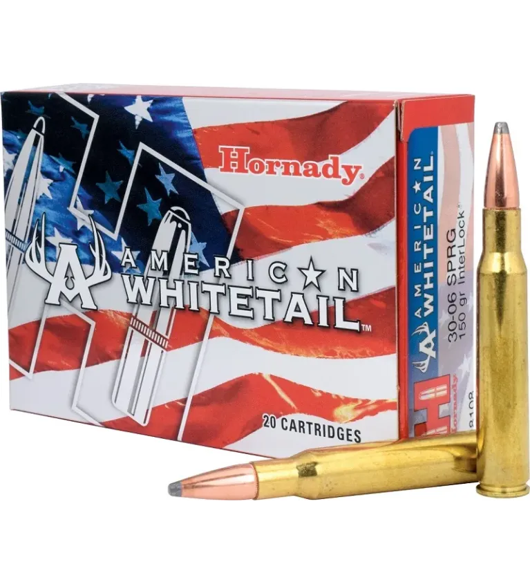 Balles Hornady American Whitetail 30-06 Sprg 150 gr 