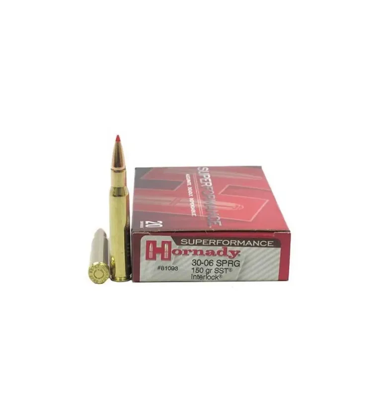 Balles Hornady Superformance SST 30-06 Sprg 150 gr 