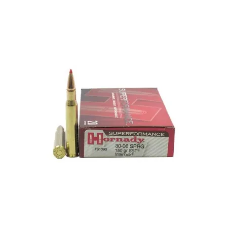 Balles Hornady Superformance SST 30-06 Sprg 150 gr 