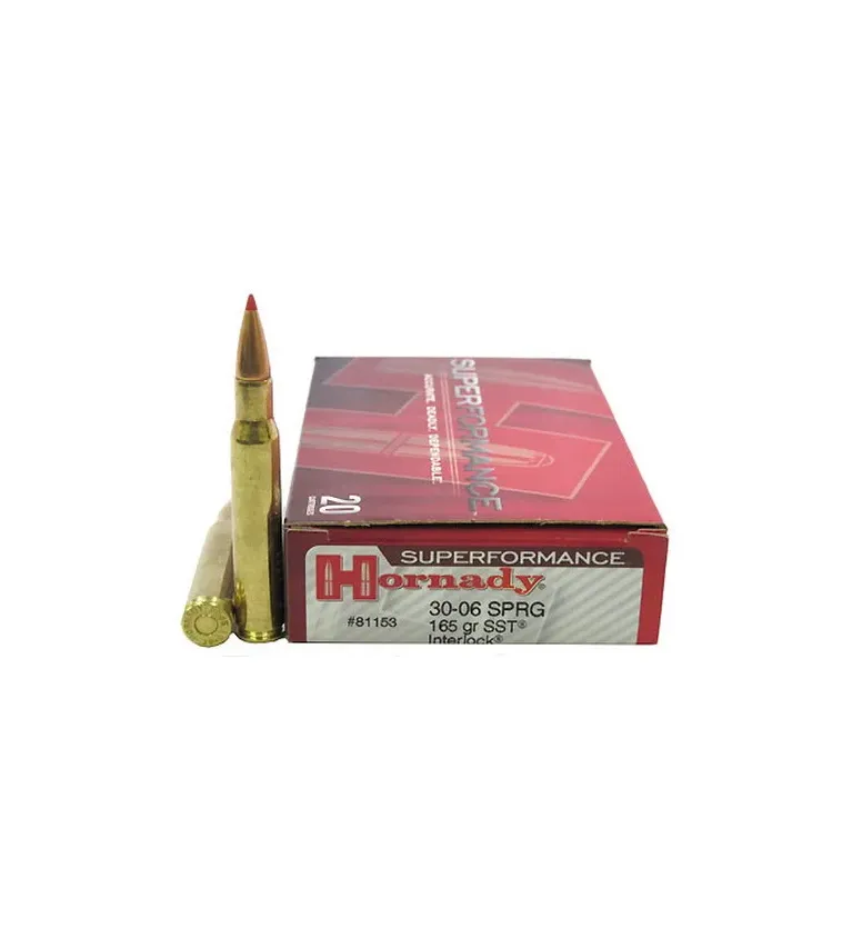 Balles Hornady Superformance SST 30-06 Sprg 165 gr 