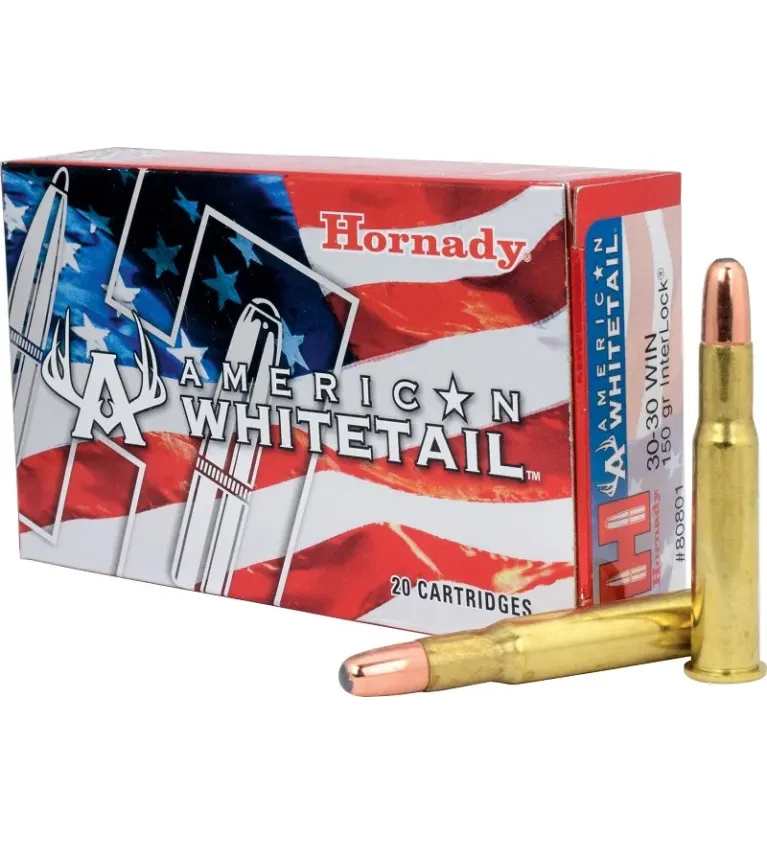 Balles Hornady American Whitetail 30-30 Win 150 gr 